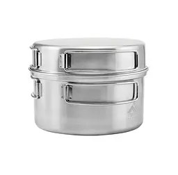 Набір посуду Terra Incognita Pot Pan Set S з нержавіючої сталі (TI-PotPanS) - мініатюра 2