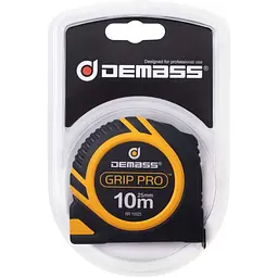 Рулетка вимірювальна Demass Grip Pro 10 м (RR 10025) - мініатюра 5