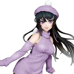 Фигурка Taito Mai Sakurajima Bunny Knit Renewal Ver. Цей тупий свин Маї Сакурадзима 22 см T MS B KO - мініатюра 2