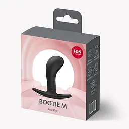 Анальна пробка Fun Factory Bootie M, 9.5 см (чорний) - мініатюра 4
