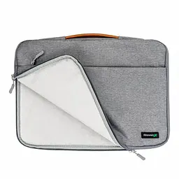 Чохол до ноутбука Grand-X 15'' SLX Grey (SLX-15G) - мініатюра 3