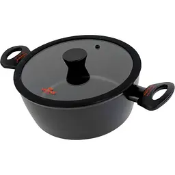 Каструля Vitrinor Chef Collection з кришкою 24 см 3.8 л (2112161) - мініатюра 2