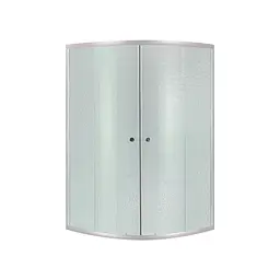 Душова кабіна Lidz Latwa SC90x90.SAT.HIGH.FR, скло Frost 4 мм без піддона, Універсальна, матовий