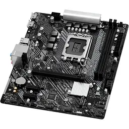 Материнська плата ASRock B760M-H2/M.2 (1700/B760, 2xDDR5, 1xPCIex16, 4xSATAІІІ, 2xM.2, GLan, 7.1ch, mATX) - мініатюра 3