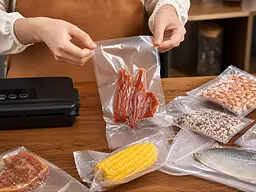 Пакети для вакууматора рифлені 17x25 см 50 шт харчові - мініатюра 6