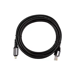Кабель для передавання даних PowerPlant USB-C to RJ45 Ethernet 3.0m (CA914937)