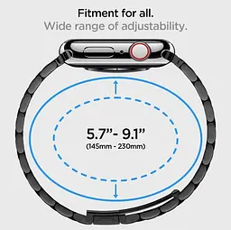 Ремінець Spigen Modern Fit для Apple Watch 42/44/45/49mm Silver (062MP25404) - мініатюра 7