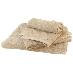 Рушник МВМ My Home Дотик 30x50 см бежевий (BT-13 S BEIGE) - мініатюра 6