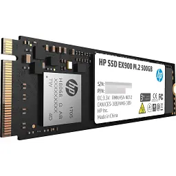 SSD накопичувач HP EX900 500GB [2YY44AA] [142880] - мініатюра 2