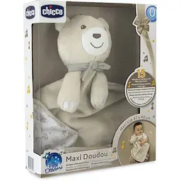 М'яка іграшка-комфортер музична Chicco Maxi Doudou бежева (12159.00) - мініатюра 4