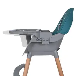 Стільчик для годування LUMI ME 1111 Teal екошкіра - мініатюра 4