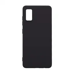Чехол-накладка для смартфона Samsung Galaxy A41 (A415) противоударный, силиконовый, термополиуретановый (ТПУ), с защитой камеры и корпуса, черный, защита всего корпуса, ArmorStandart (ARM56504)