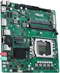 Материнська плата ASUS PRO H610T D4-CSM (PRO H610T D4-CSM) (Socket 1700, Intel H610, Mini-ITX) - мініатюра 3