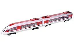 Іграшковий швидкісний поїзд на радіокеруванні світлозвукові ефекти Express Train 666-696A, в коробці р.77,8x10,5x13 см YG Toys - мініатюра 2