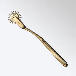 Колесо Вартенберга Upko Spiked Metal Pinwheel 18 см золотий - мініатюра 5