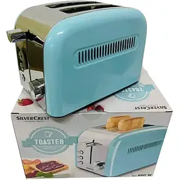 Тостер Silver Crest STS 850C1 850W Turquoise + 7 режимів обсмажування - мініатюра 2