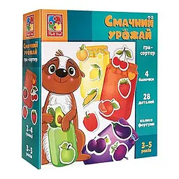 Міні-розвивашка сортер Смачний урожай VT1804-41 Різнокольоровий shop (4820234762088)