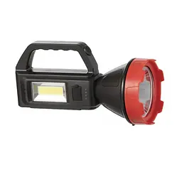 Ліхтар акумуляторний Intertool LB-0107 ручний з боковим світлом сонячною панеллю та функцією power bank - мініатюра 4