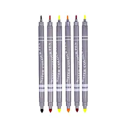 Дитячі Фломастери "Двосторонній" COLOR-IT 108-10F 10 кольорів - мініатюра 2