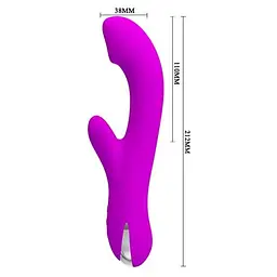 Вібратор Pretty Love Cornelius Vibrator Purple - мініатюра 4