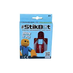 Фігурка для анімаційної творчості Stikbot червоний