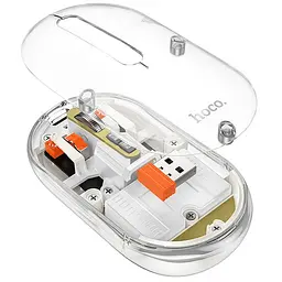 Миша бездротова Hoco GM35 General Bluetooth + 2.4G Space Gray - мініатюра 2