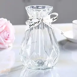 Ваза Viva Purl 30 см прозора (6841694) - мініатюра 2