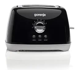 Тостер , 900Вт, пластик-метал, чорний Gorenje teh0025685