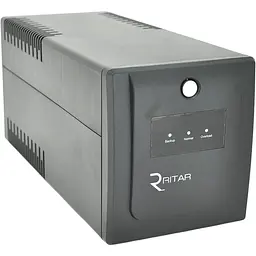 ДБЖ Ritar RTP1500 (900W) Proxima-L, LED, AVR, 3st, 4xSCHUKO socket, 2x12V9Ah, plastik Case ( 340 x 140 x 170 ) Q2