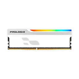 Модуль пам'яті для комп'ютера DDR4 16GB 3600 MHz Onyx White RGB Prologix (PRO16GB3600YWR4)