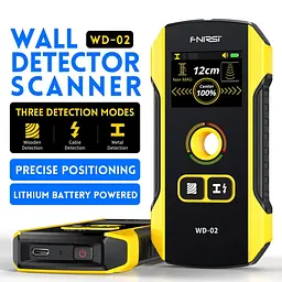 Детектор прихованої проводки FNIRSI WD-02 yellow - мініатюра 3