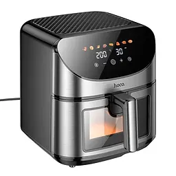 Аэрогриль Hoco Air Fryer with Touch Screen and Windows HE21 | 1700W, 8L |