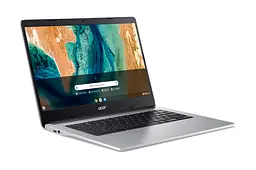 Ноутбук Acer Chromebook CB314-2H 14' FHD IPS, MediaTek MT8183, 8GB, F128GB, UMA, ChromeOS, сріблястий (NX.AWFEU.001) - мініатюра 3