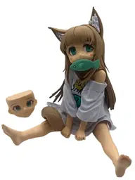 Фігурка Кішка дівчинка Неко тян Cat girl Neko-chan 14 см F CG NC 14 - мініатюра 2