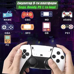 HDMI Приставка Ігрова до Телевізору Game Stick M15 Plus 4K 64Gb Міні Ігрова Консоль для ТБ Портативна приставка для Ігор Гейм Стик - мініатюра 7