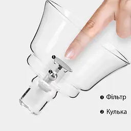 Додаткова кулька для магнітного заварника «Магнітний поцілунок» - мініатюра 2