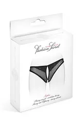 Трусики з перлами та доступом Fashion Secret Sophie Black One size - мініатюра 3