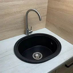 Кухонна мийка Adamant Circum 500x425x180 чорний 622223, Чорний - мініатюра 2