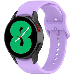 Ремінець DK CDK Silicone Sport Full Light Classic "L" для Samsung Watch6 Classic (R960 / R965)47mm(013601) (viola) - мініатюра 3