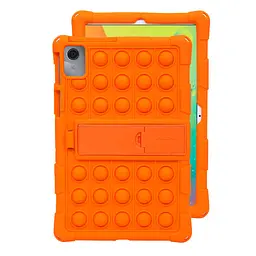 Чохол SoftGel Kids дитячий pop-it Lenovo Tab M11 TB330 TB331 Помаранчевий - мініатюра 2