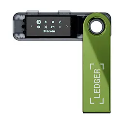 Криптогаманець Ledger Nano S Plus Oxidate Green, апаратний мультивалютний криптовалютний гаманець, холодне зберігання, USB, сумісність з Android/macOS/Windows, формат флешки, високий захист - мініатюра 5