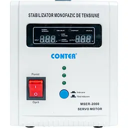 Стабілізатор напруги Conter MSER 2000 VA-V2/1600W [158564] - мініатюра 3