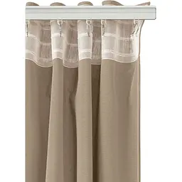 Штори на кухню та в кімнату Cosas Curtains 180х250 см 2 шт кава (Curtains_29Coffee_DUK_180x250) - мініатюра 6