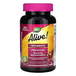 Мультивитамины Nature's Way (Women's Premium Gummies Multivitamin) - 75 gummies