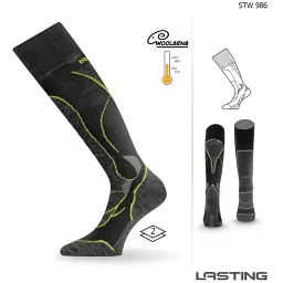 Шкарпетки Lasting STW XL Чорний