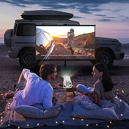 Проектор 4k Android X8 Max White - мініатюра 7