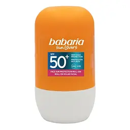 Крем сонцезахисний Babaria  Solar Rollon Facial роликовий для обличчя SPF 50+ 50 мл