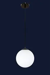 Підвісний світильник Levistella 756glass200F-1 BK+WH, E27, 40W, чорний+білий, метал+скло, сучасний стиль - мініатюра 2