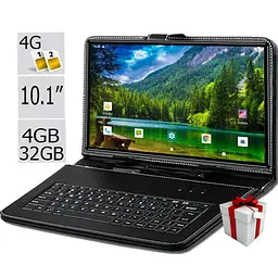 Планшет телефон Hoozo Elit Tab 10 LTE Green 4/32 DUAL SIM 10.1" IPS + Чохол-клавіатура в ПОДАРУНОК - мініатюра 2