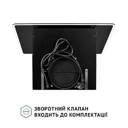 Витяжка декоративна похила Perfelli VICCO 5HSR NERO - мініатюра 8